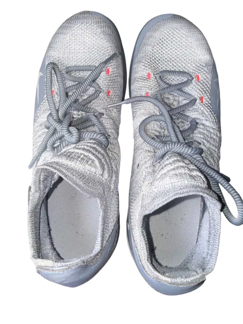 Nike KD Trey 5 VI Basketball Shoes Gray Men’s Size 12.5 Athletic Sneakers